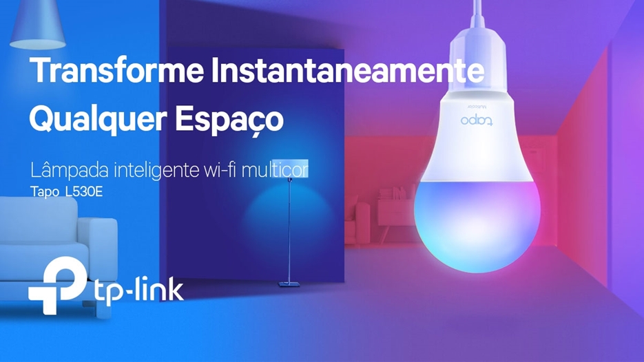 Lâmpada Inteligente WI-Fi da TP-Link
