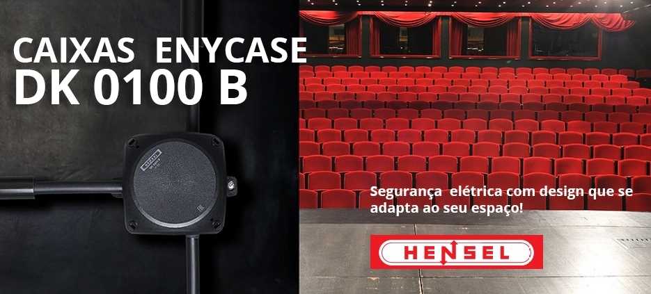 Caixas da Hensel ENYCASE DK 0100 B - em PRETO!