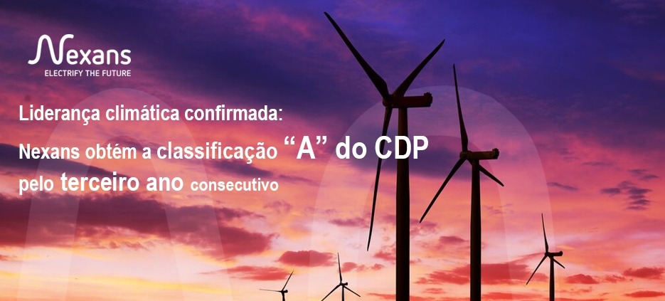 Nexans obtém a classificação “A” do CDP